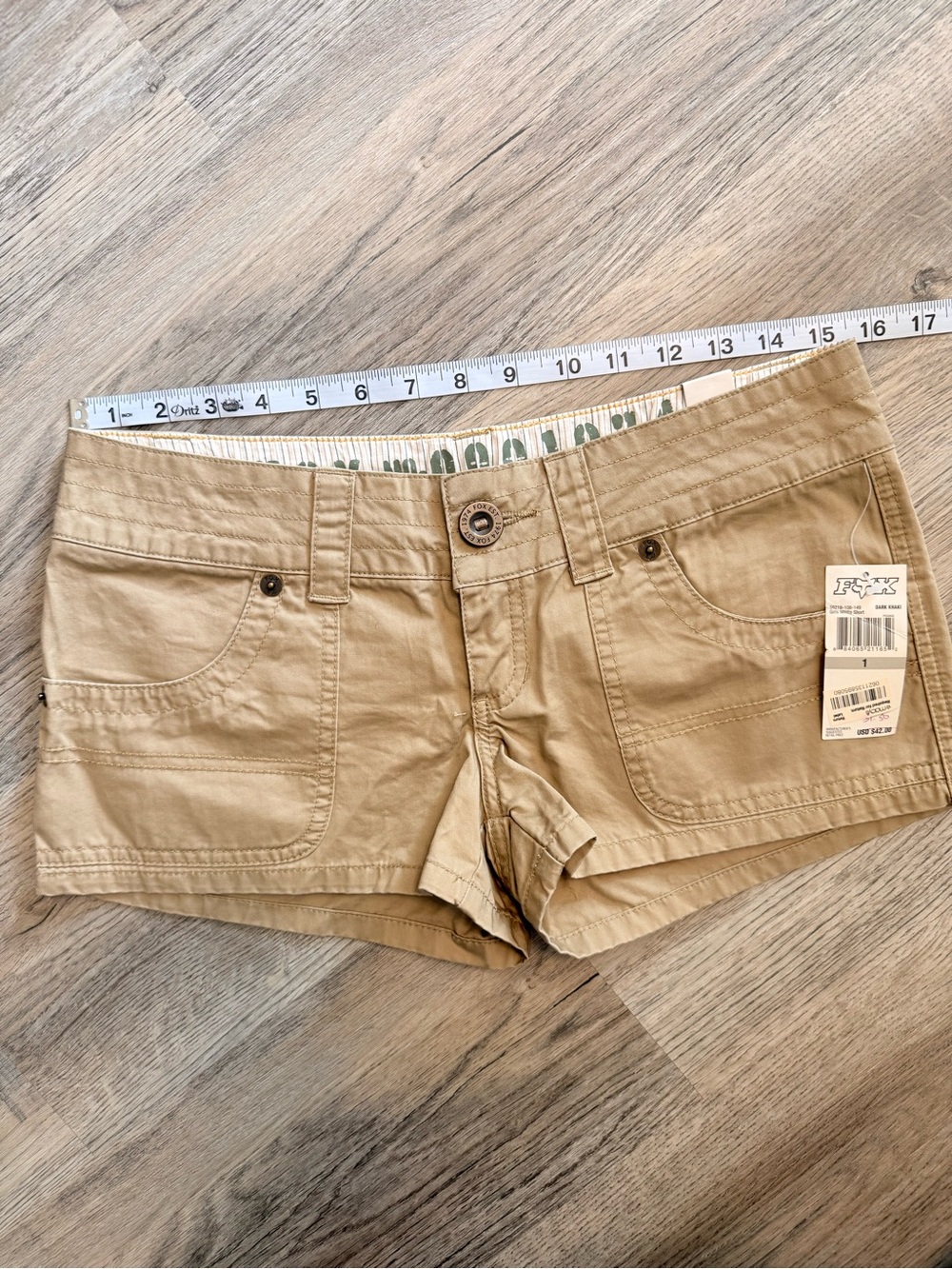 Fox Tan Utility Short Shorts
